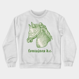 Fontaines DC • • • Retro Fan Design Crewneck Sweatshirt